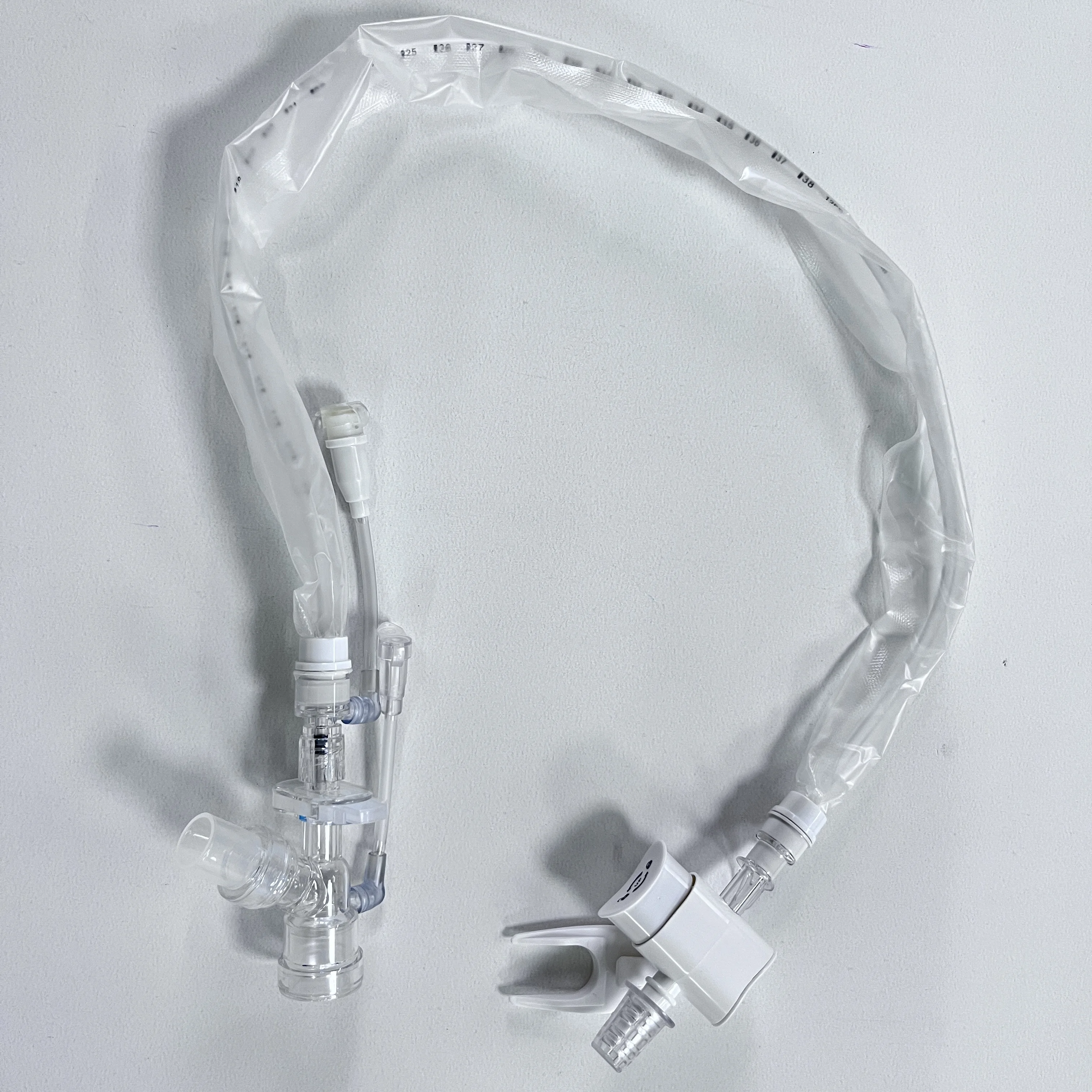 Fast Delivery Medical Closed System Suction Catheter 6fr with Control Switch