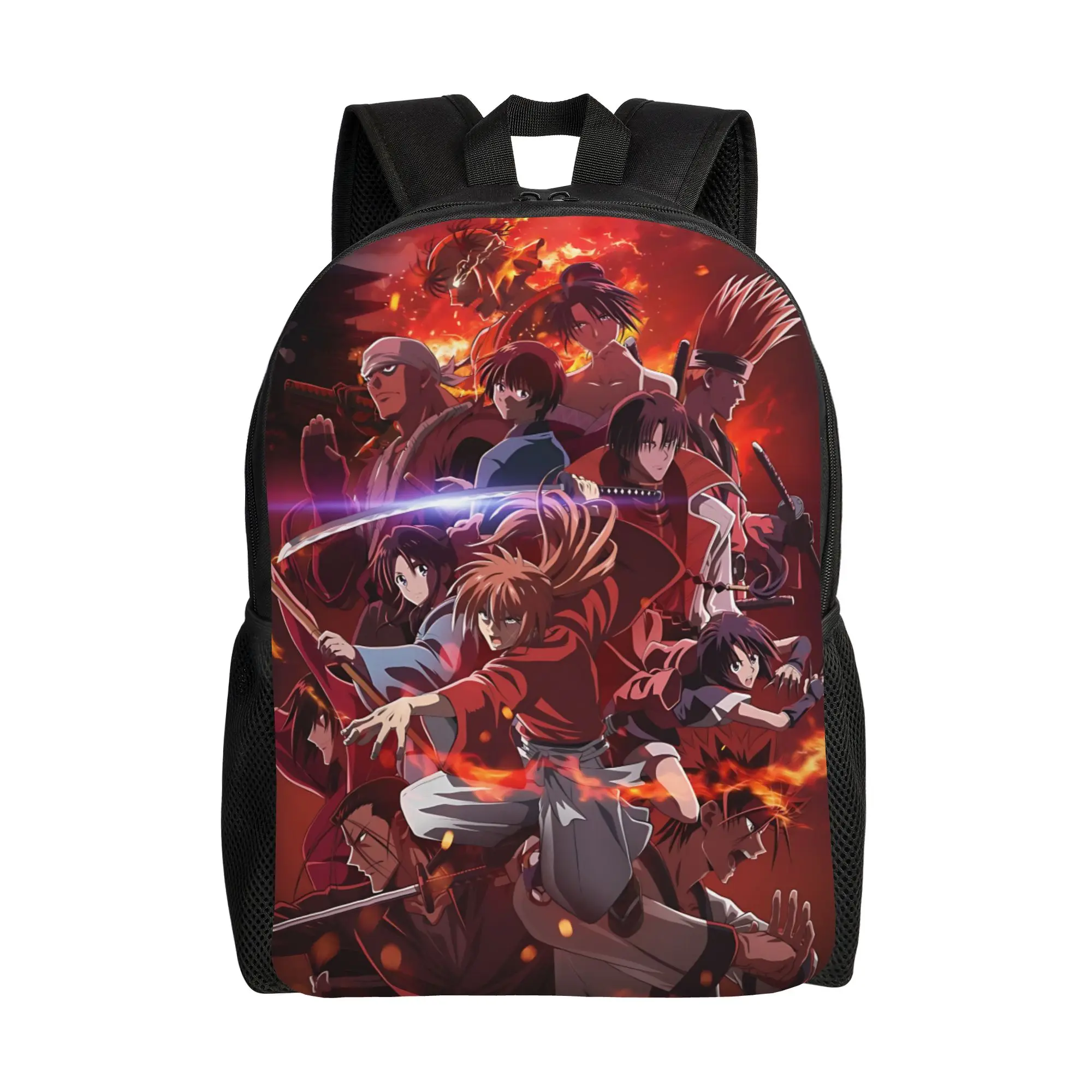 1Piece Backpack Fire New School Year Storage Bag Hiking  R-Rurouni KenshinS Gift New Term Starts