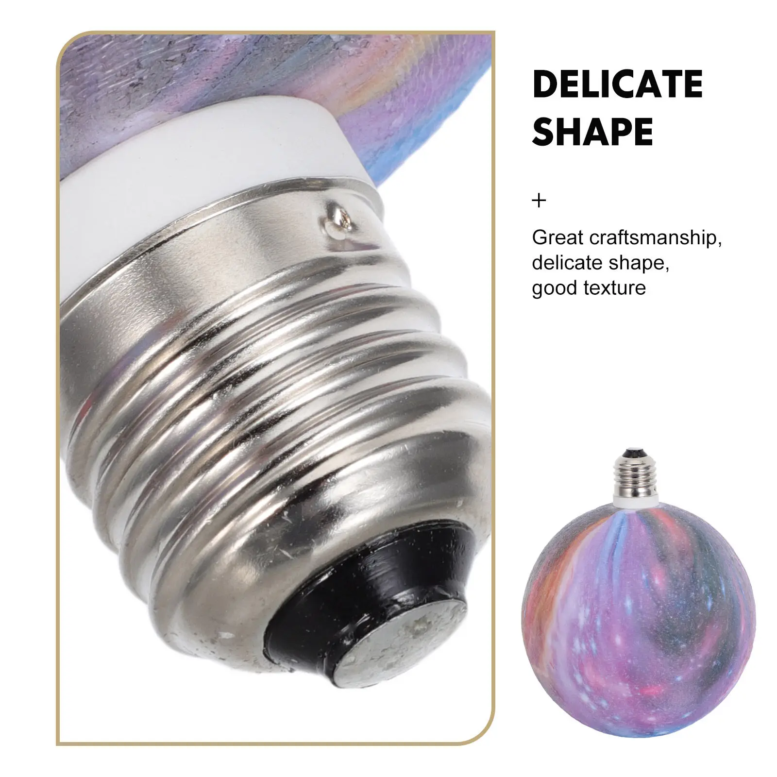 

6 Inch Modern Moon Lamp 3D Printed Design with Realistic Crater Texture E27 Base Night Light for Bedroom Office Hallway Space