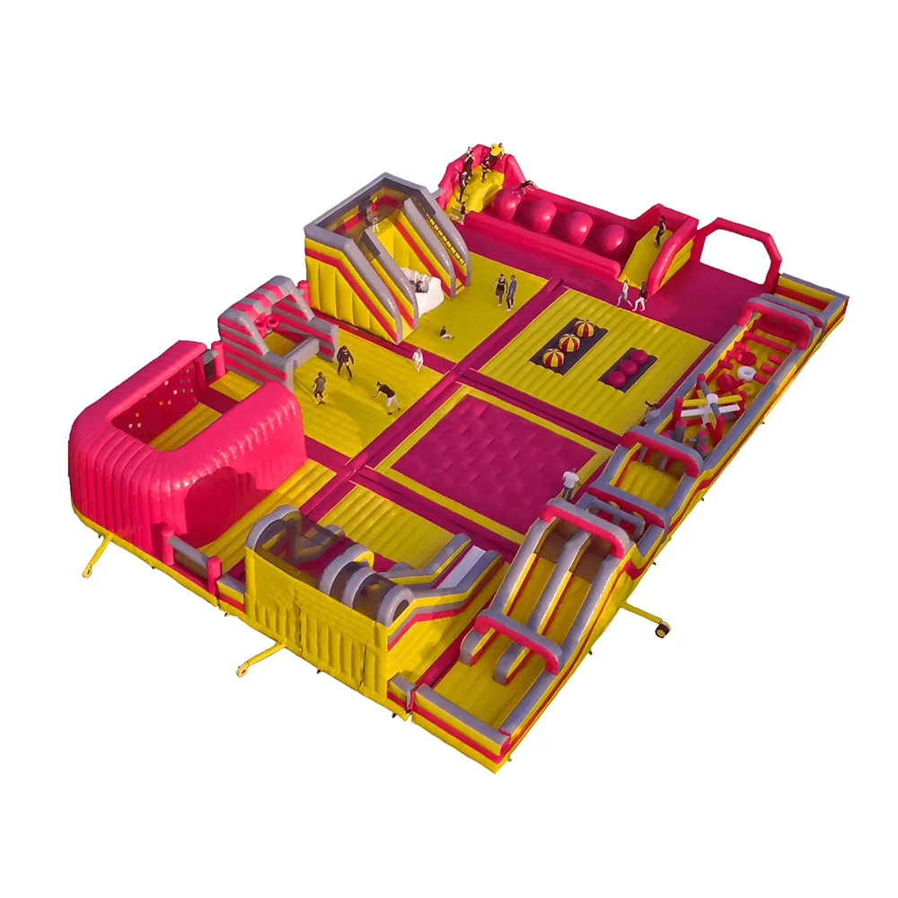 Facilities Equipment Trampoline Play Theme Outdoor Park Commercial Grade Large Inflatable Amusement Kids Park