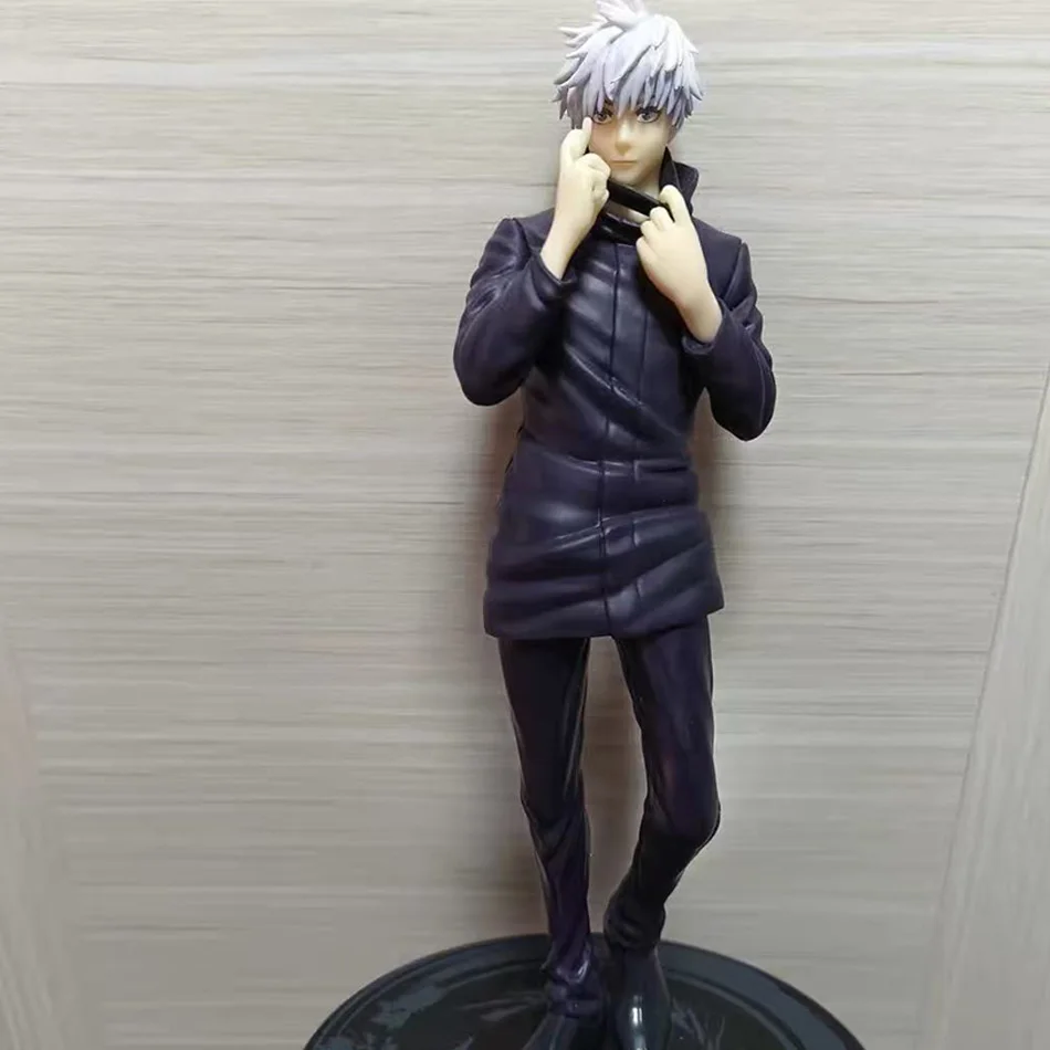 19cm Jujutsu Kaisen Anime-Figur Gojo Satoru Anime-Statue PVC-Actionfigur Sammlermodell Spielzeug Ornament Puppe – Detail 7