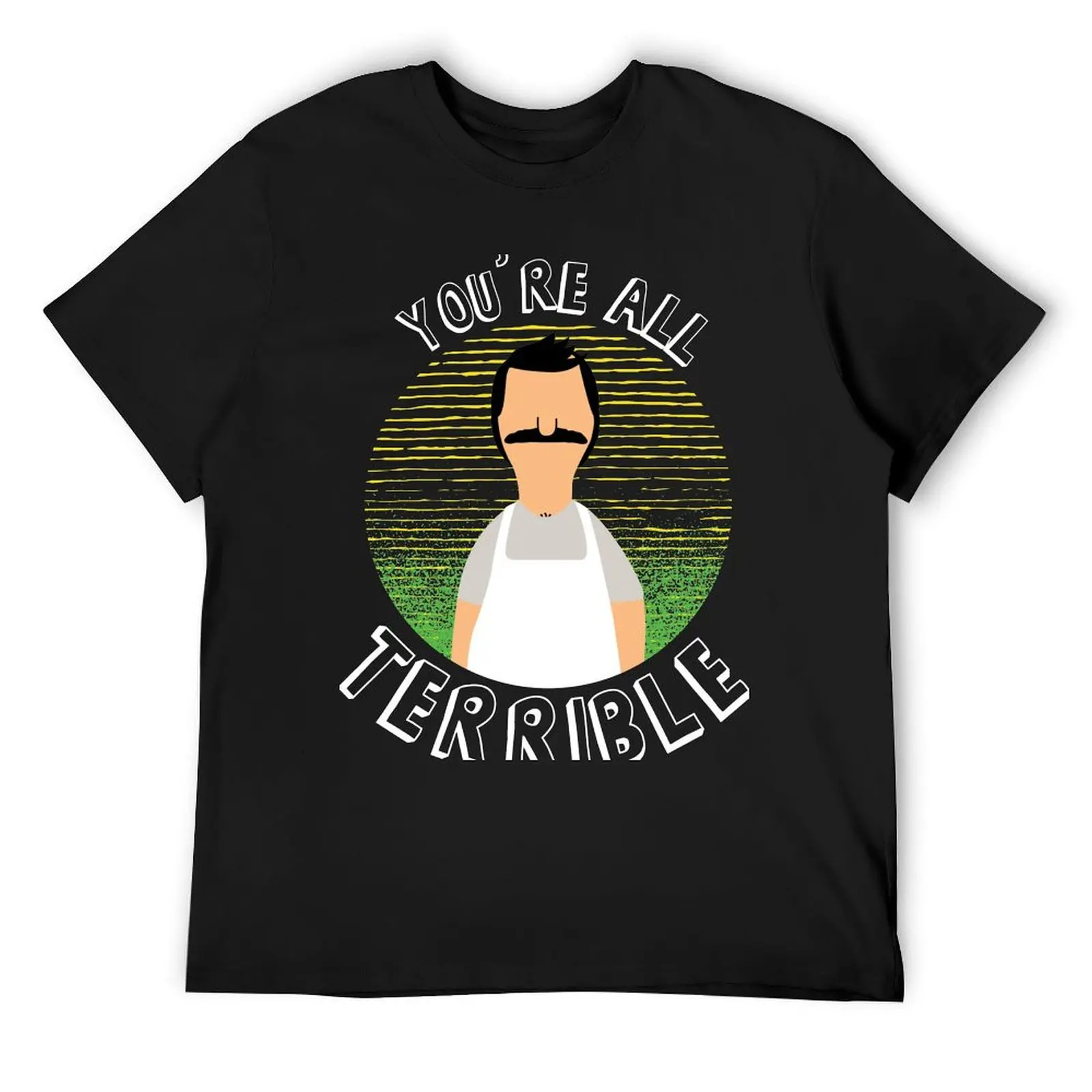 

Bob Terrible T-Shirt summer tops man t shirt customizeds Men's t shirts