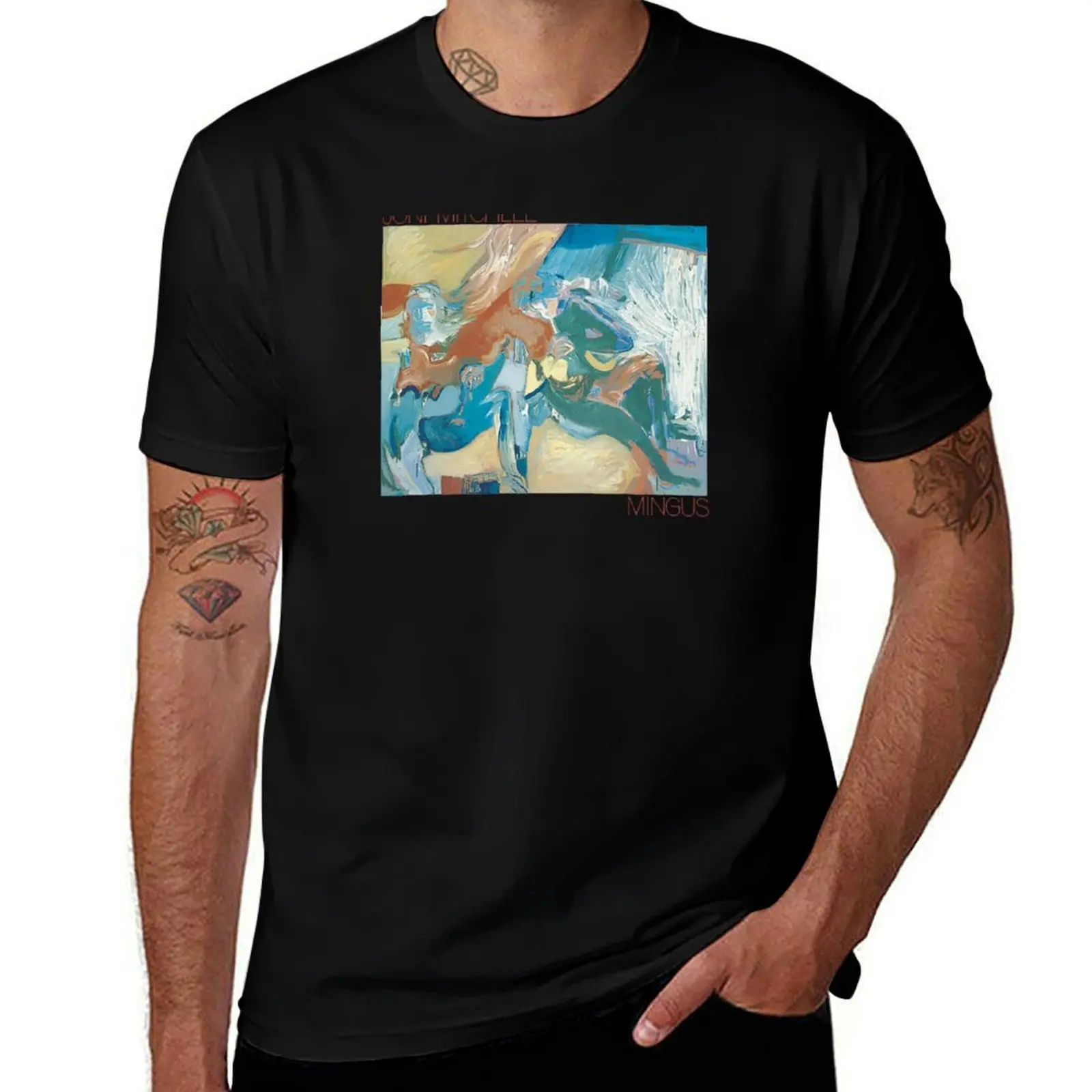 

Mingus T-Shirt Abstract Pattern Print Top