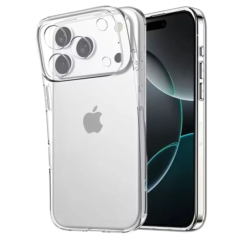 

Ultra Thin Clear TPU Phone Cases for IPhone 17 16 15 14 13 12 11 Pro Max Plus 17 Air 16E XR XS Xsmax Transparent Silicone Cover