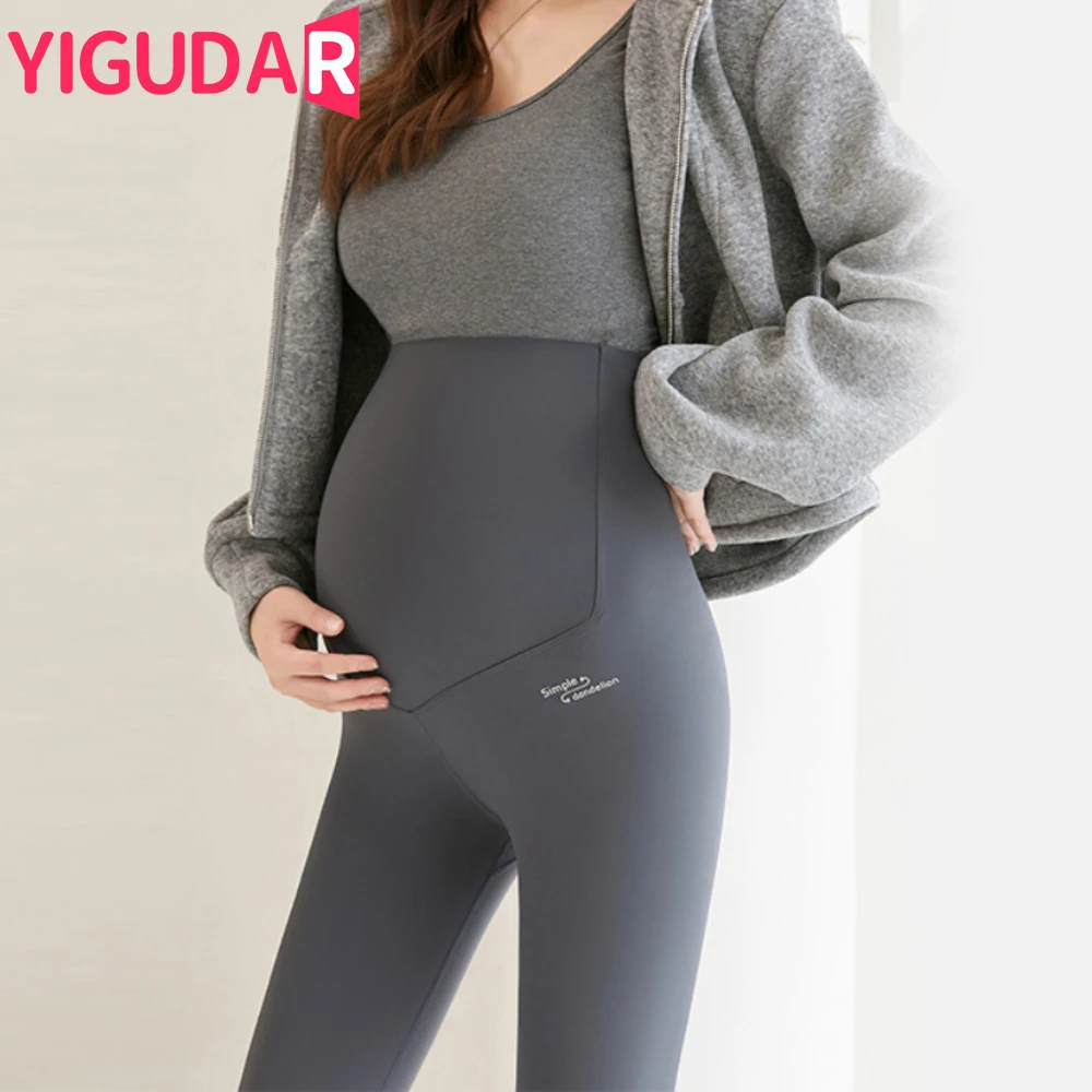 

Maternity Leggings Adjustable Waist Pregnant Women Clothes fashion trousers Pregnancy photoshoot Pants Ropa Mujer Soft Slim