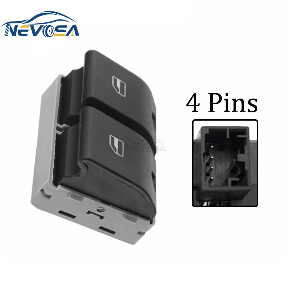 NEVOSA For VW Gol Saveiro g4 g5 g6 g7 Fox Cross Space Fox Electric Power Window Console Switch Glass Button LHD 6Q0959858 - view 5