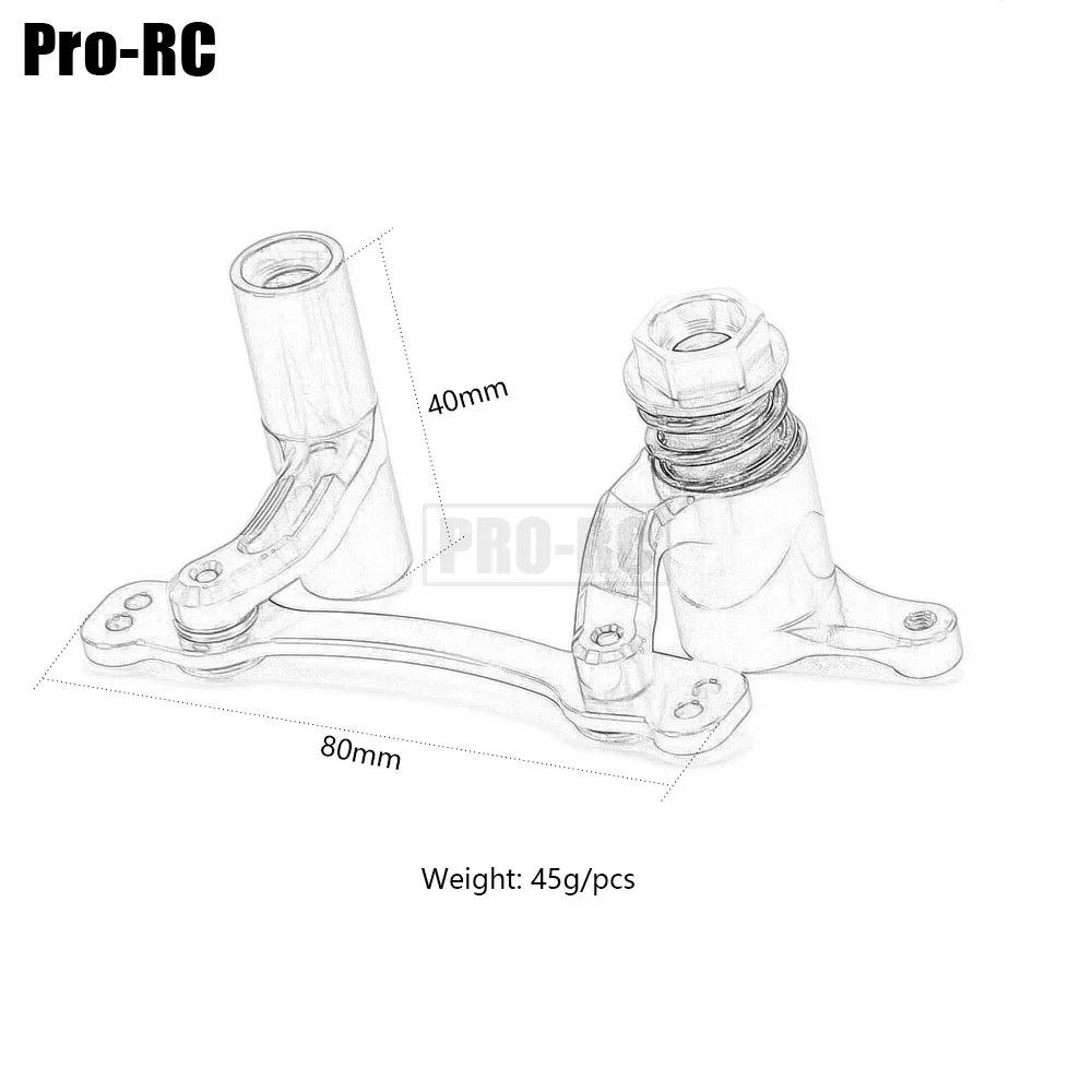 1Set AR340073 AR340066 Steering Post Bellcrank Set Assembly Aluminum For 1/7 1/8 Car ARRMA Kraton TALION OUTCAST Mojave RC Part
