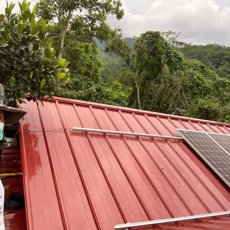 

Iron tile roof installation panel bracket, aluminum alloy photovoltaic L-foot bracket