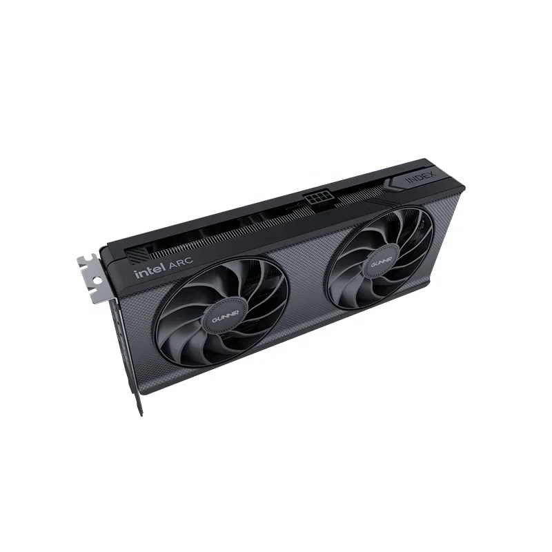 2026 Wholesale New GPU Gaming PCS Computer Placa De Video 12GB GDDR6 Gunnir Arc B580 Index 12G Graphic Card for Desktop PC