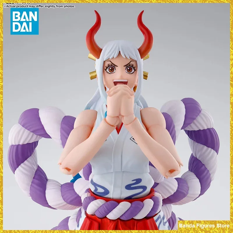 En Stock GenuineBANDAI Original S.H.FIGUARTS YAMATO SHF KAIDO ONE PIECE GHOST ISLAND CRUSADE ASSEMBLY Anime figura de acción