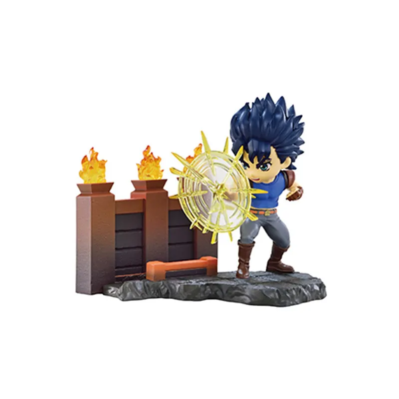 Rement JoJo S Bizarre Adventure Jonathan Joestar Action Figure Blind Box Collectible Model Desktop Decoration For Anime Fans view 2