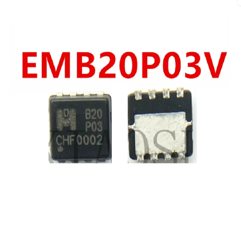 5 unids/lote EMB20N03 B20N03 EMB20P03V B20P03 QFN B14A03