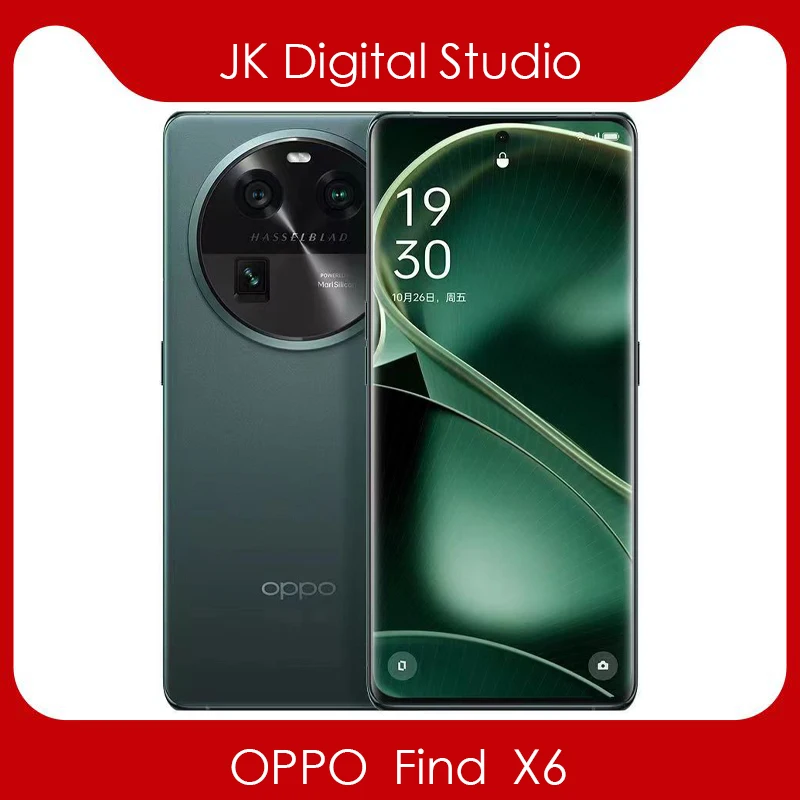 Original Official OPPO Find X6 5G Mobile Phone MTK Dimensity 9200 6.74inch 3D AMOLED 4800Mah 80W SUPERVOOC NFC 50MP Camera