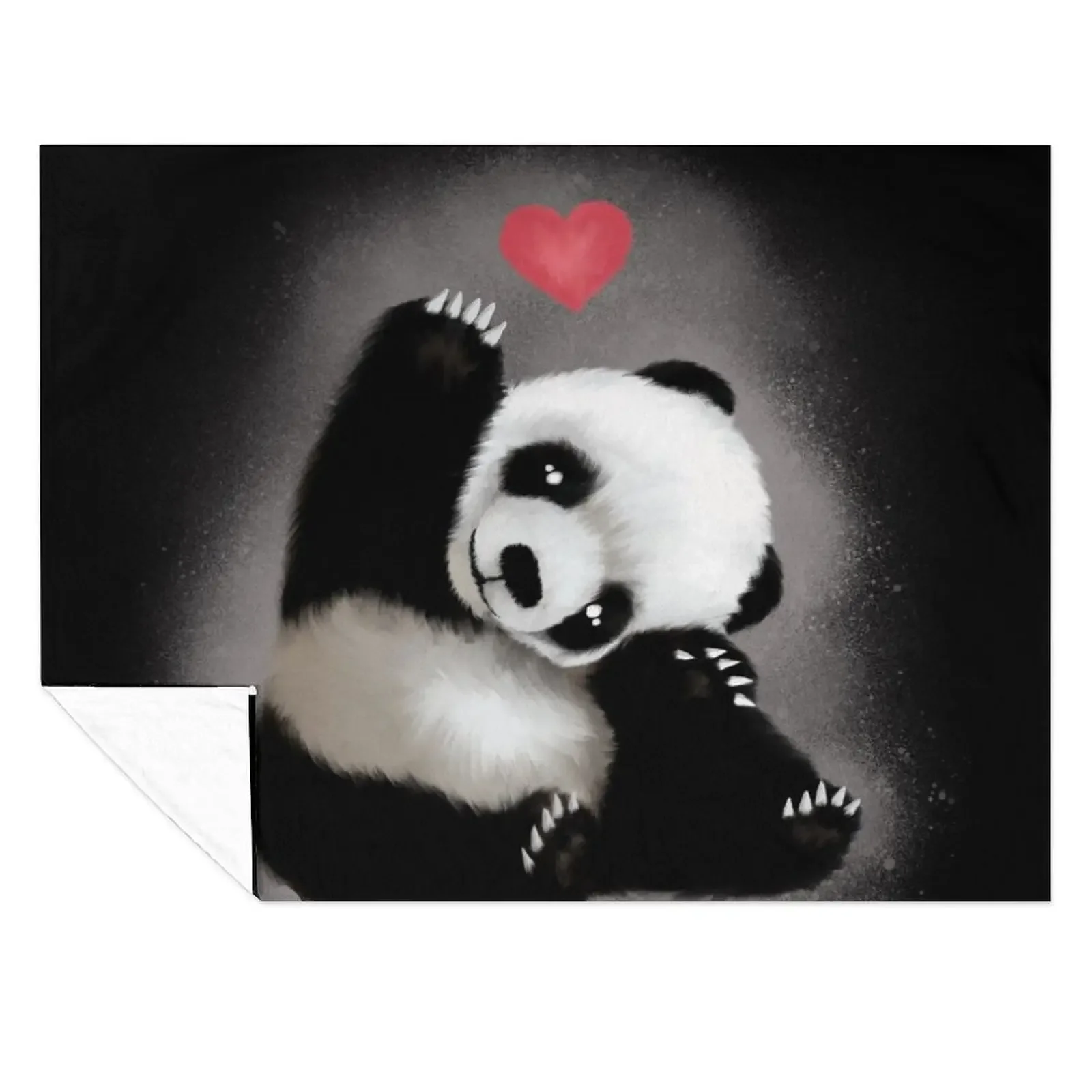 

Panda Love Throw Blanket Cute Plaid Blankets For Bed Blankets Sofas Of Decoration Luxury Throw Blankets
