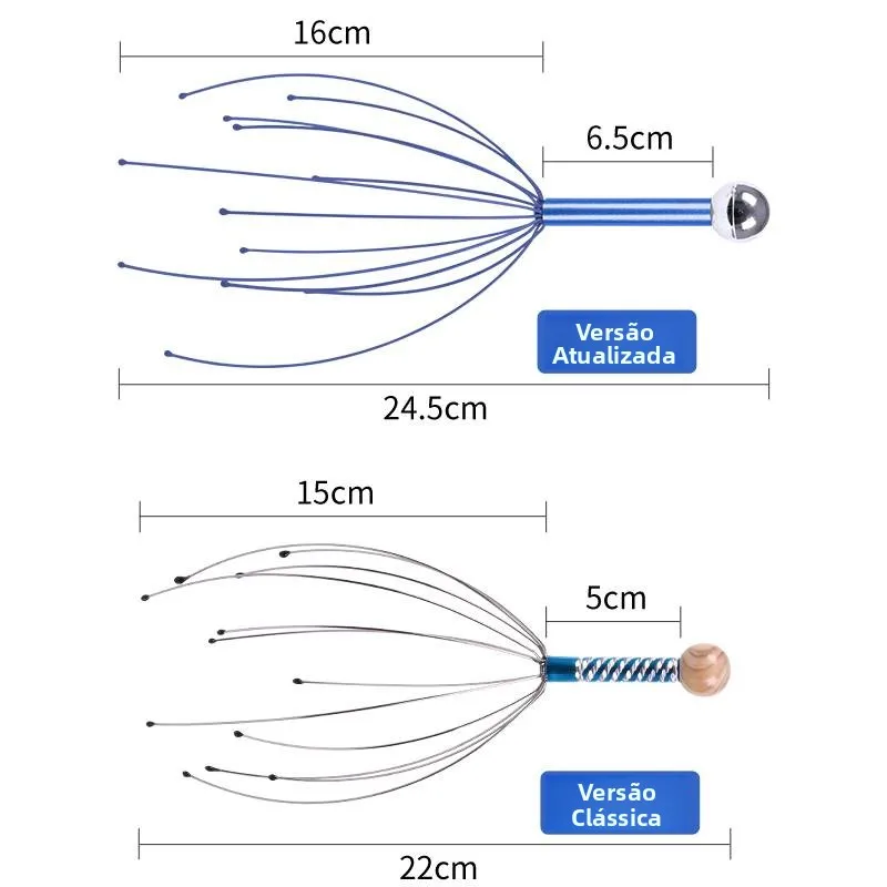 head-massager-octopus-design-scalp-scratching-relaxation-tool-non-soul-extractor-fitness-hammer-small-medium-size-gym-equipment