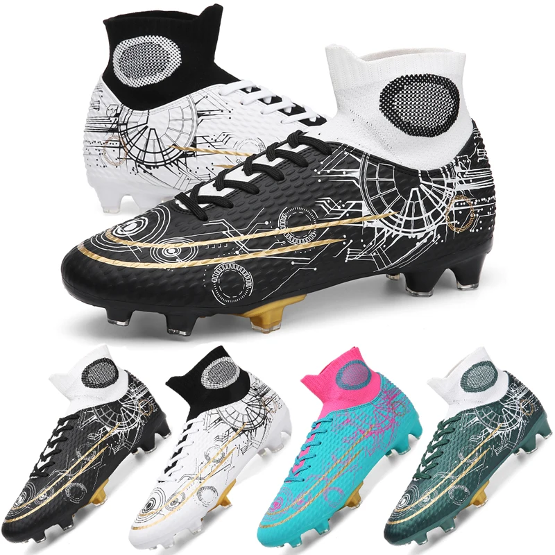 

2024 New high-quality men's outdoor five-a-side competitive professional football shoes wear-resistant sports shoes