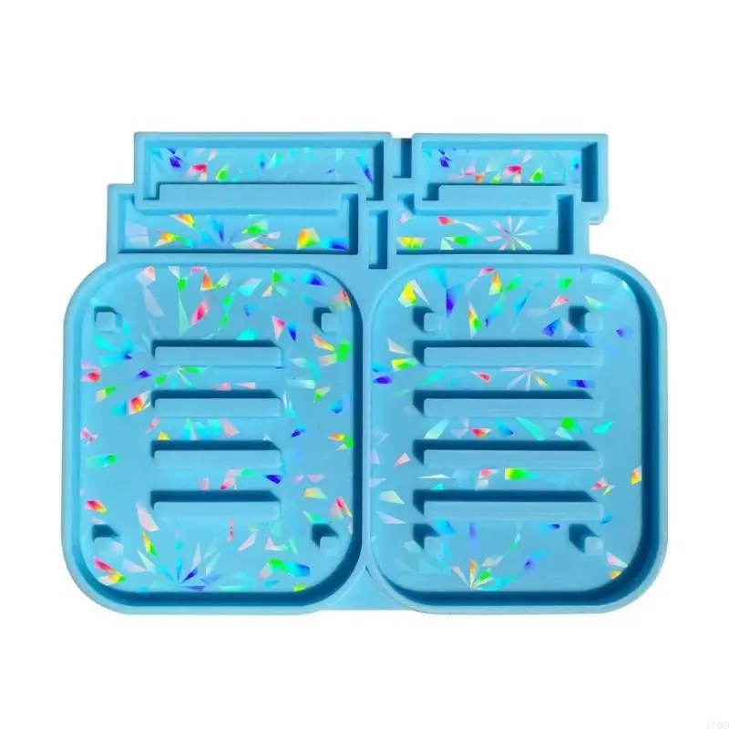 

CORD Storage Box Mold Coasters Holder Resin Mold Silicone Storage Rack Mold for DIY Crafts
