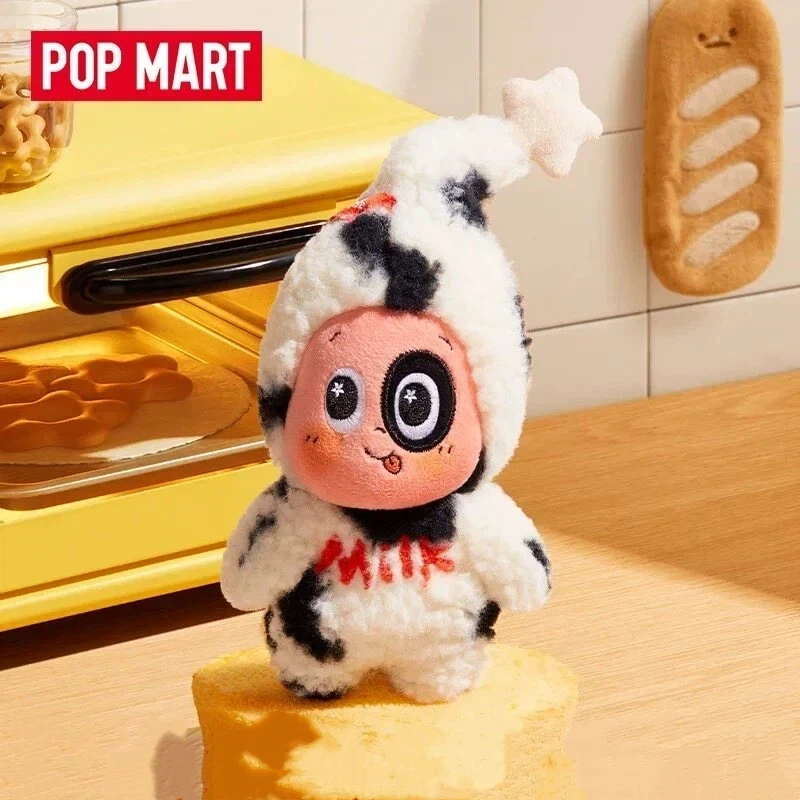 

Новая коллекционная игрушка Popmart Twinkle Twinkle Moon Surface Milk Pudding Vinyl Plush Hanging Card — праздничный подарок для фанатов