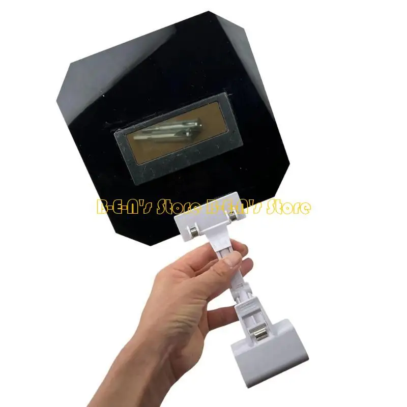 Y1AD Convenient Welding Shield with Adjustable 360 Degree Clip High Sensitivity Sensors for Enhances Safety Against Sparks