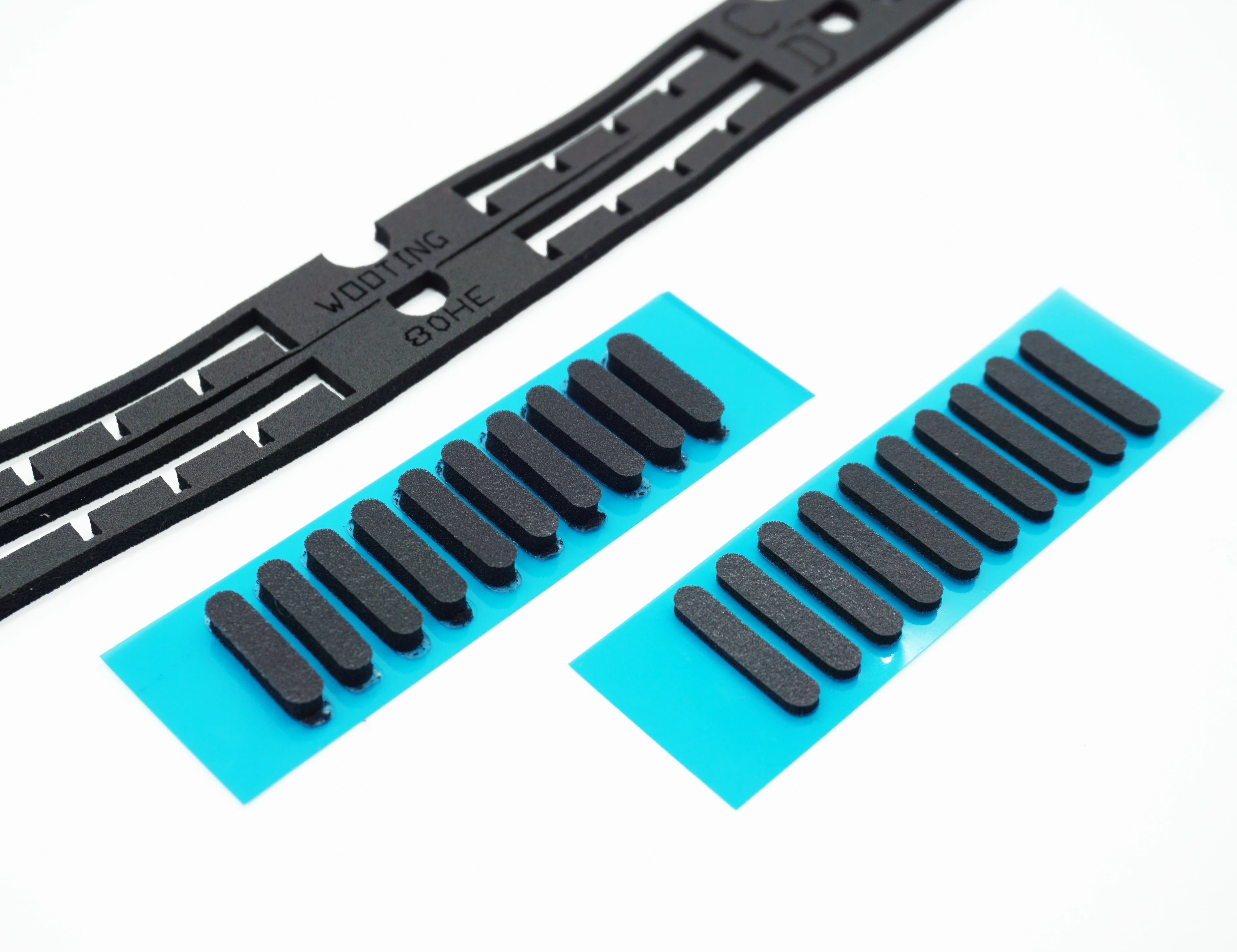 Keebox Wooting80 pianka do klawiatury płyta pakowa pianka dolna pianka przełącznik arkusz dla Wooting 80 klawiatura DIY pisanie pianka dźwiękowa — zdjęcie produktu 2