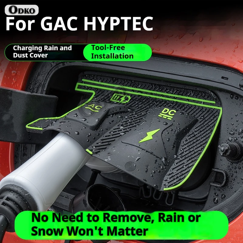 For GAC HYPTEC HT Dedicated New Energy Car Charging Port Waterproof Protector Cover Gun Rain Cover Charger Port Cover