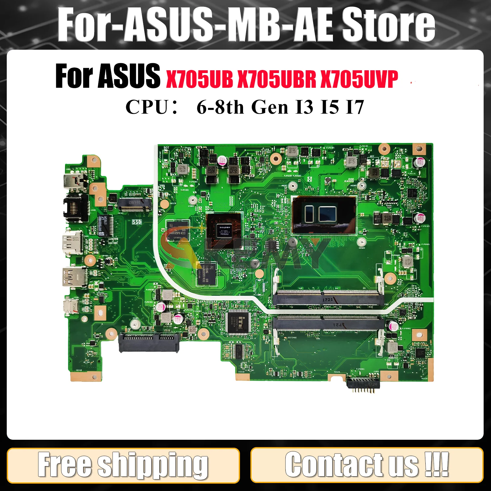 X705UB Laptop Mothe… - image