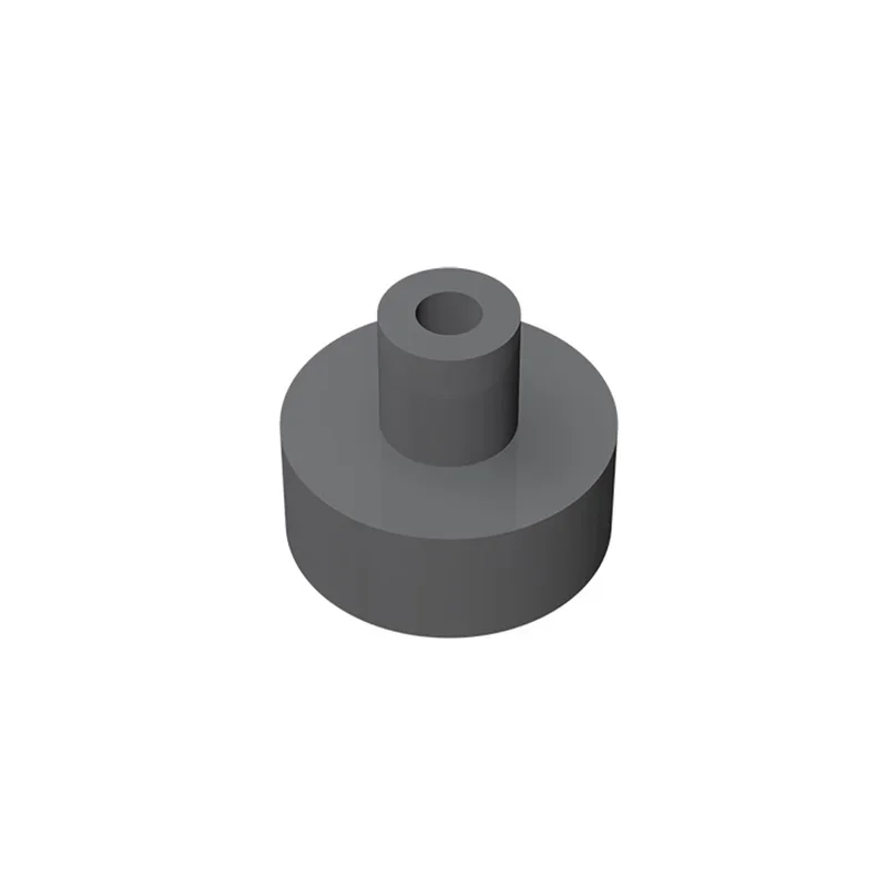 MOC 10PCS Puzzle Particle 20482 Tire Round 1x1 Building Blocks con Bar e Pin Handle Brick IdeaToys regalo per bambini Dropshipping