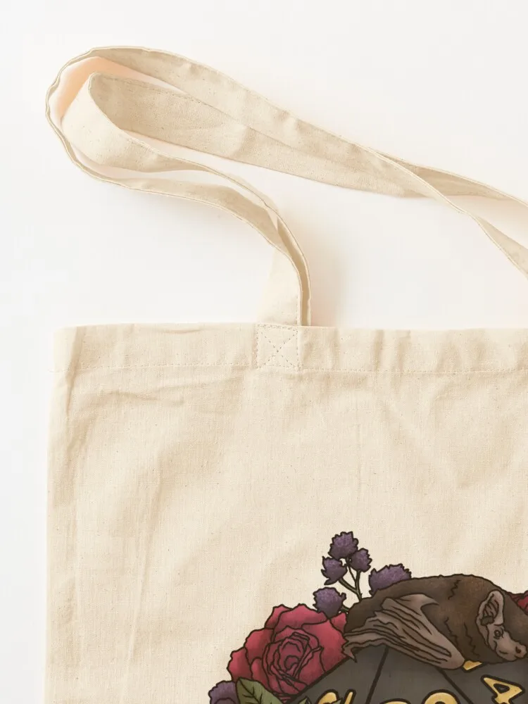 Vampire D20 Tabletop RPG Gaming Dice Tote Bag Women's shopper shopping bags foldable shoping bag shopping bag
