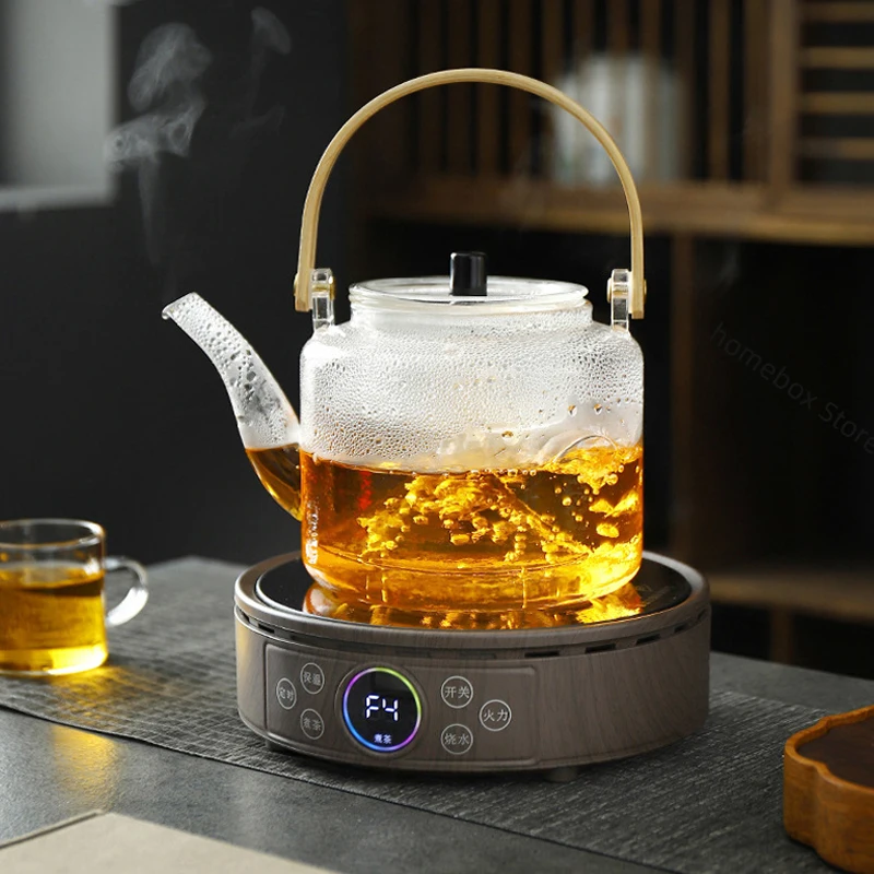 1500W Electric Ceramic Stove Tea Maker Electric Hot Plate Heater Stove Heating Furnace Tea Stove Household Water Boiler 220V