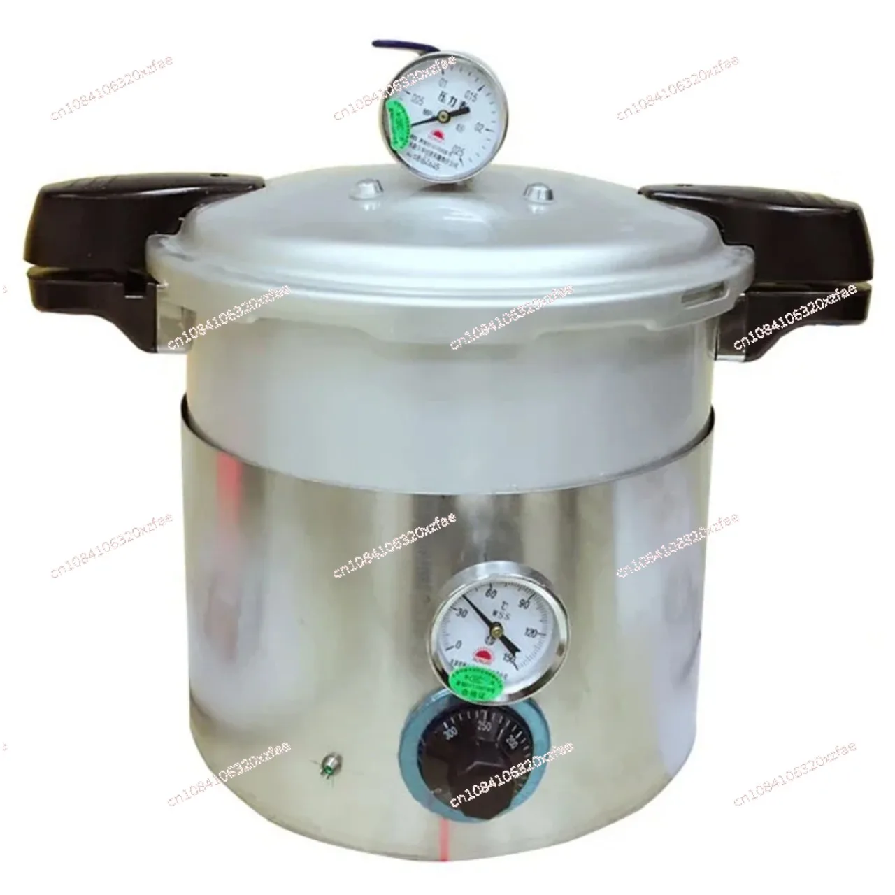 Pressure Cooker with Silicone Rubber Seal Ring Dental Lab Equipment 1800W Lab Equipment High Pressure Pot