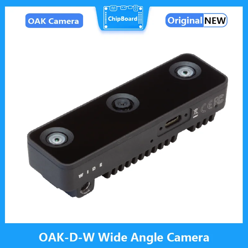 

OAK-D-W Wide Angle Camera Machine Vision OpenCV Artificial Intelligence Robot Robotic Arm Camera