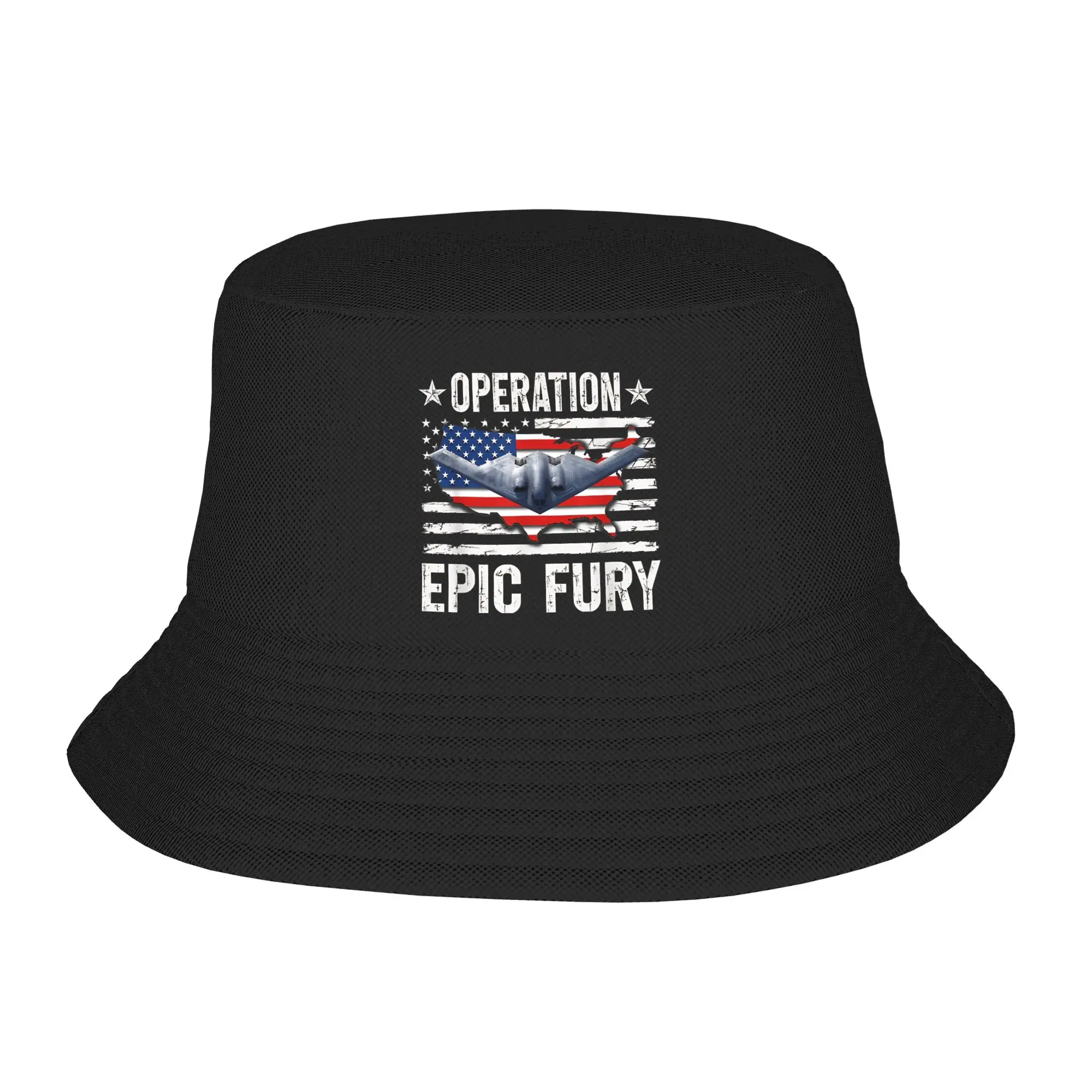 Harajuku Operation Epic Fury The FAFO Tour Bucket Hats For Unisex Lightweight  Bob Hat Vocation Cap
