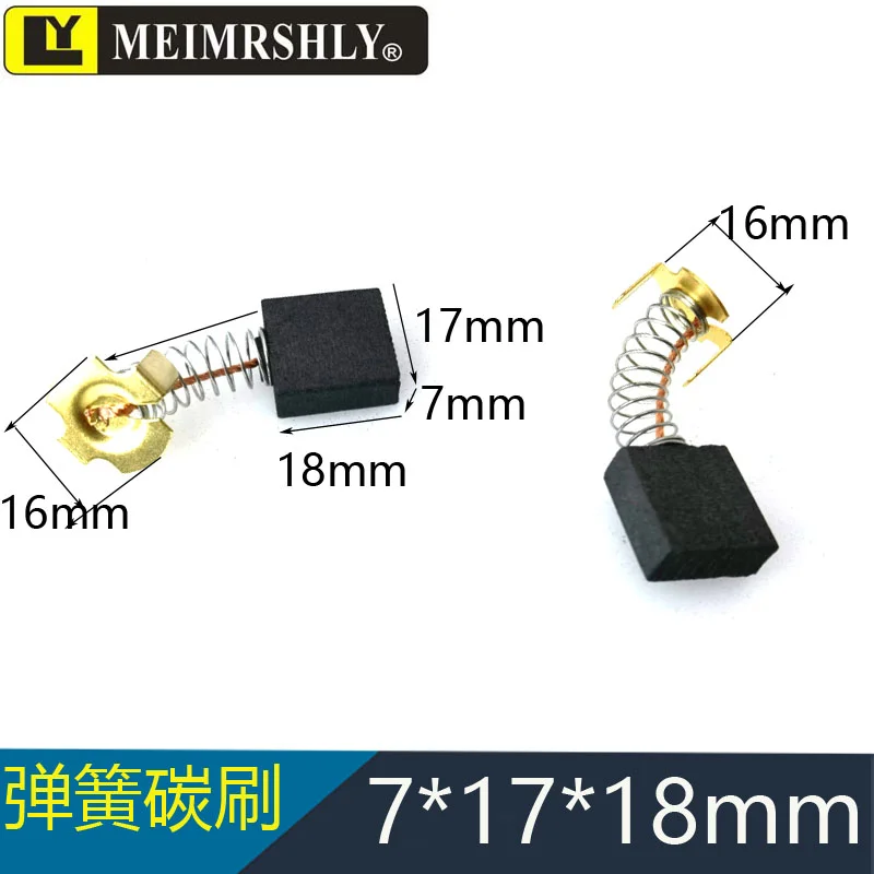 20Pcs 18*17*7mm MEIMRSHLY A121 Spring SeatSpeed measuring servo motor carbon brush