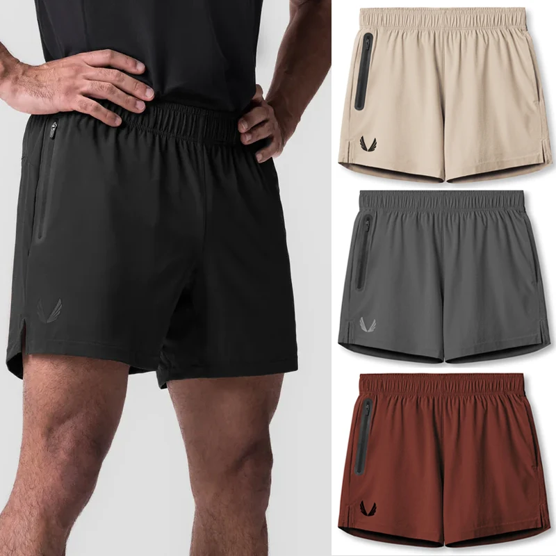 Pantalones cortos de culturismo para hombre, Pantalón deportivo para correr, entrenamiento de baloncesto al aire libre, ocio, playa, novedad de 2023