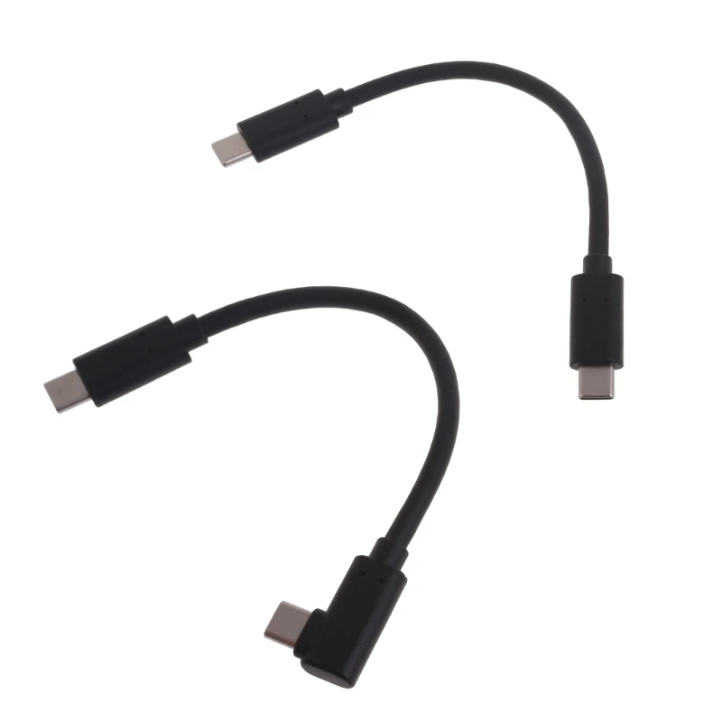 Kabel USBC ke USBC 1 Pak Kabel Pengisian Cepat USB C ke USB C 100W untuk