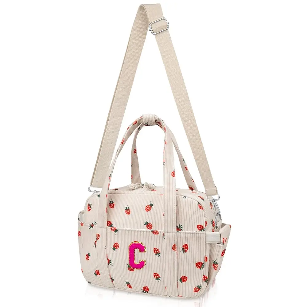 

Сумка для обеда для женщин, милая стеганая сумка-тоут для обеда (сине-белая C)