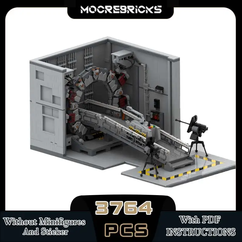 

Space War Travel Scenes Diorama Kit Wormhole Building Block Constructor DIY Model Technology Bricks Toy Birthday Gift MOC-117868