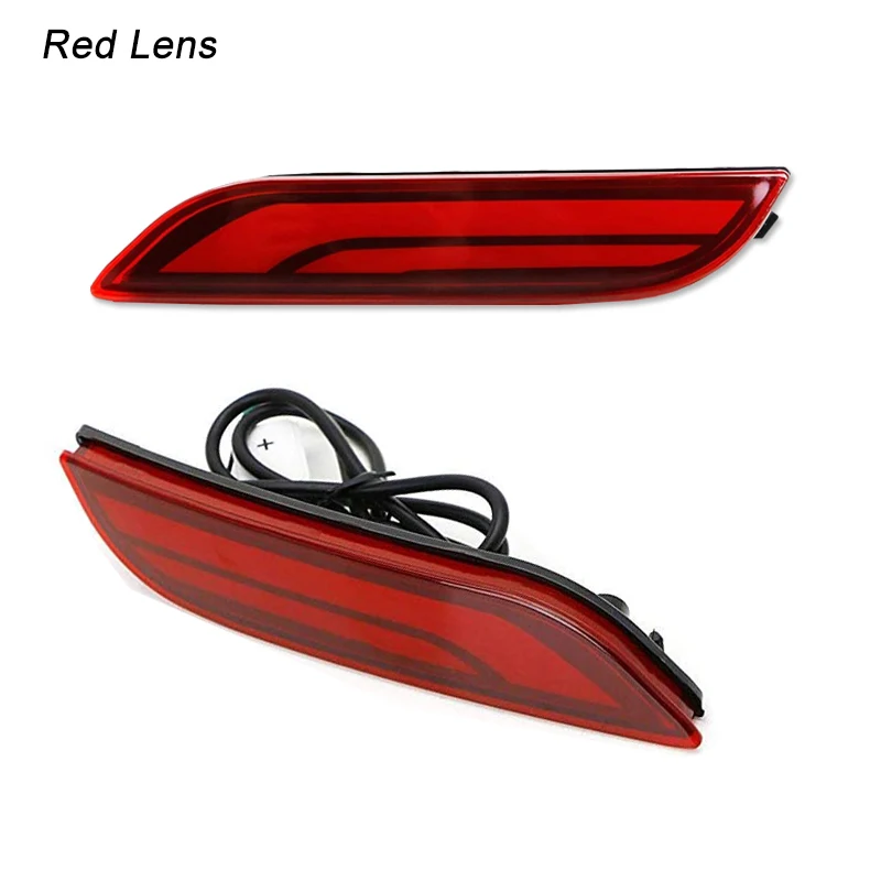 

LED Bumper Reflector Lights For Toyota Camry Tail/Brake Rear Fog Lamps and Dynamic Turn Signal Light 12V 2018-2024