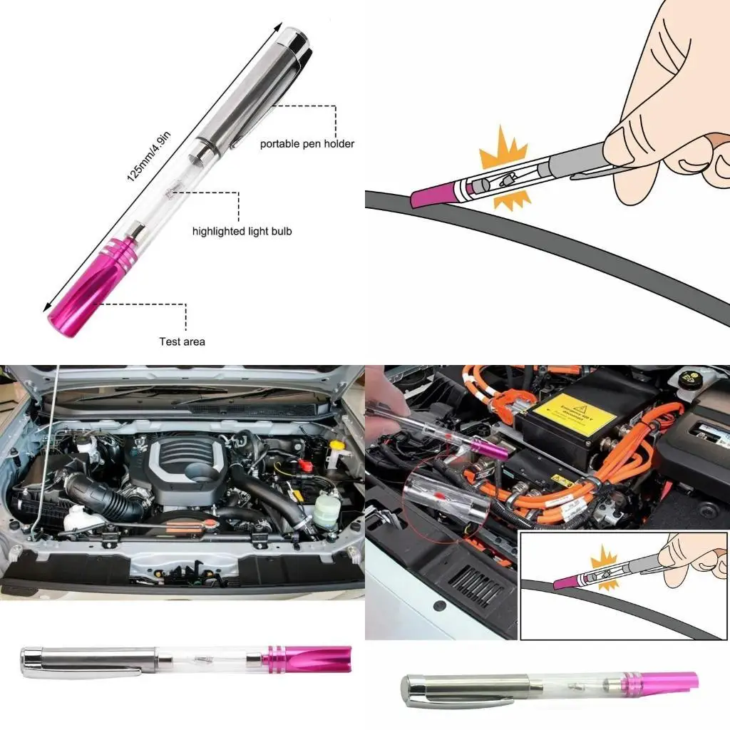 

31bc Portable Car Car Tescer Tescer Индикатор шнурки для катушки для катушки диагностики пера