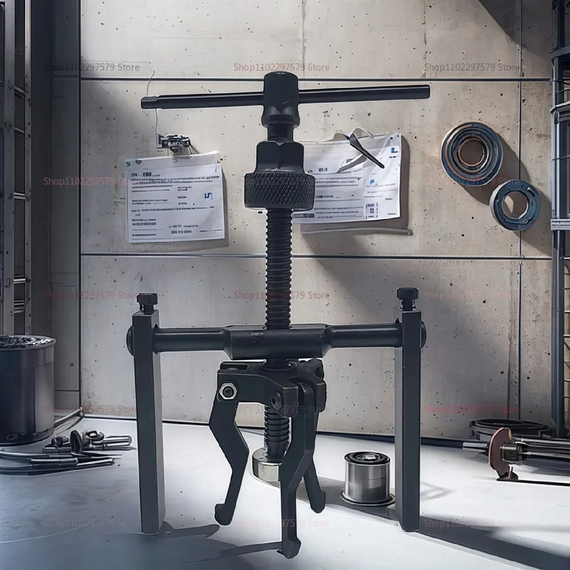 Robustes Auto-Innenlager-Abzieher-Getriebe, 3-Backen-Abzieher, Kfz-Werkzeug-Set zum Entfernen und Trennen von Autolagern