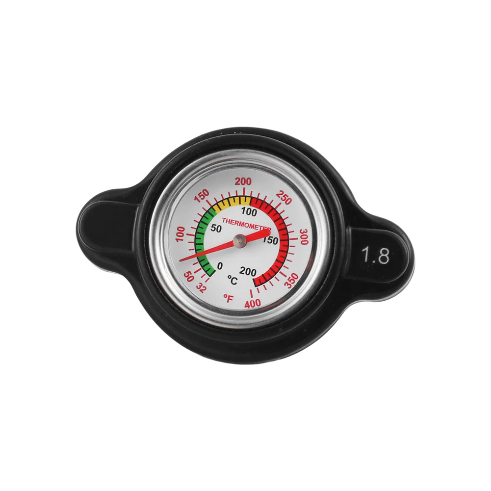 Motorcycle Water Tank Cap High Pressure Radiator Cap Thermometer 25.6 Psi Pressure Rating Direct Oem Replacement
