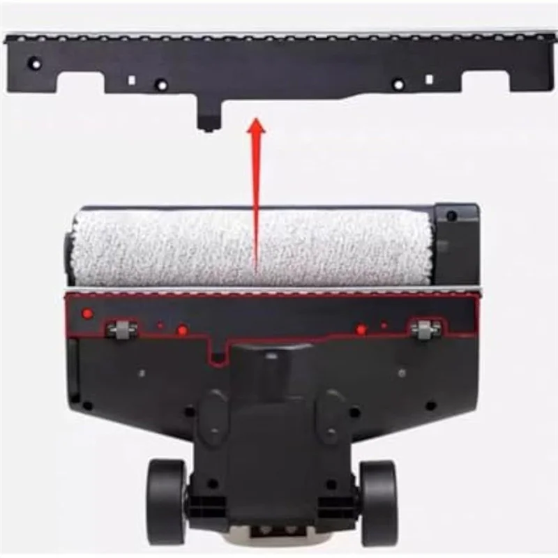 A74G-شرائط ممسحة بديلة للكشطة، ملحقات للمكنسة الكهربائية الرطبة والجافة للمكنسة الكهربائية Tineco IFLOOR S5 S5prov