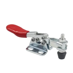 GH-201 Horizontal Toggle Clamp Quick-Release Toggle Clamps Set 27KG Vertical Toggle Clamp Hand Clip Tool Dropshipping