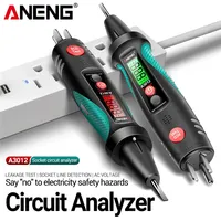 ANENG A3012 Power Socket Circuit Analyzer Pocket Pen Type Multimeter Polarity Detector Leakage Test AC/DC Voltage Tester Tools
