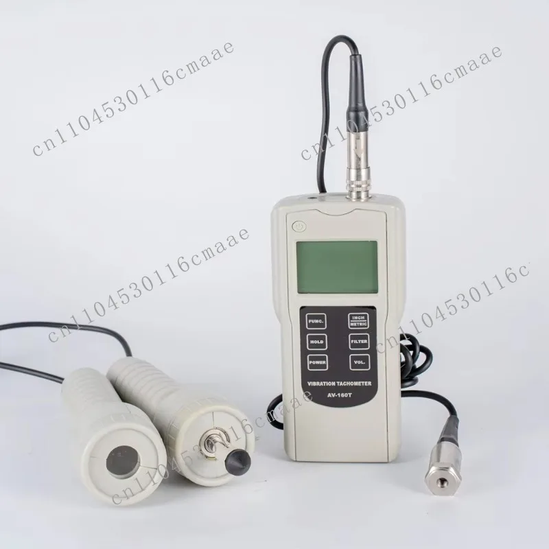 Piezoelectric Accelerometer Digital NDT Equipment Tachometer Portable Vibrometer Instrument