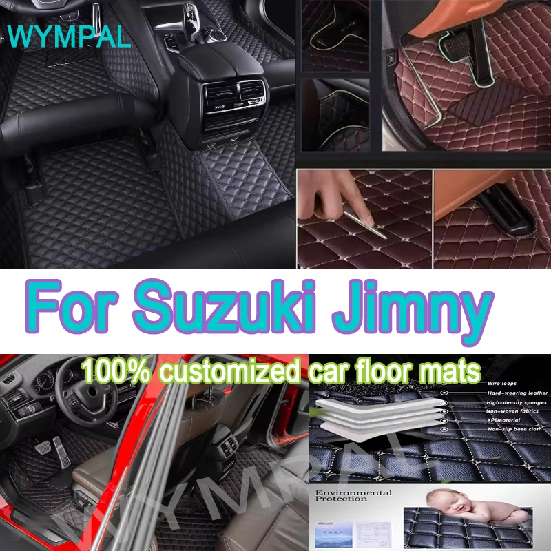 

Luxury Car Floor Mat For Suzuki Jimny Sierra JB64W JB74W 2019 2020 2021 2022 Tapete Automotivo Para Carro Car Mats Set
