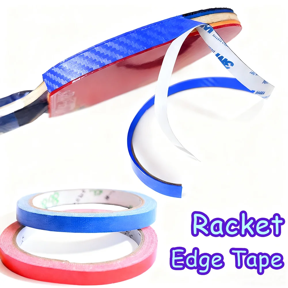 Bande Autocollante Pour Raquette De Ping-pong - Éponge Protectrice, 45x1 Cm, Protège Les Bords Et Le Caoutchouc