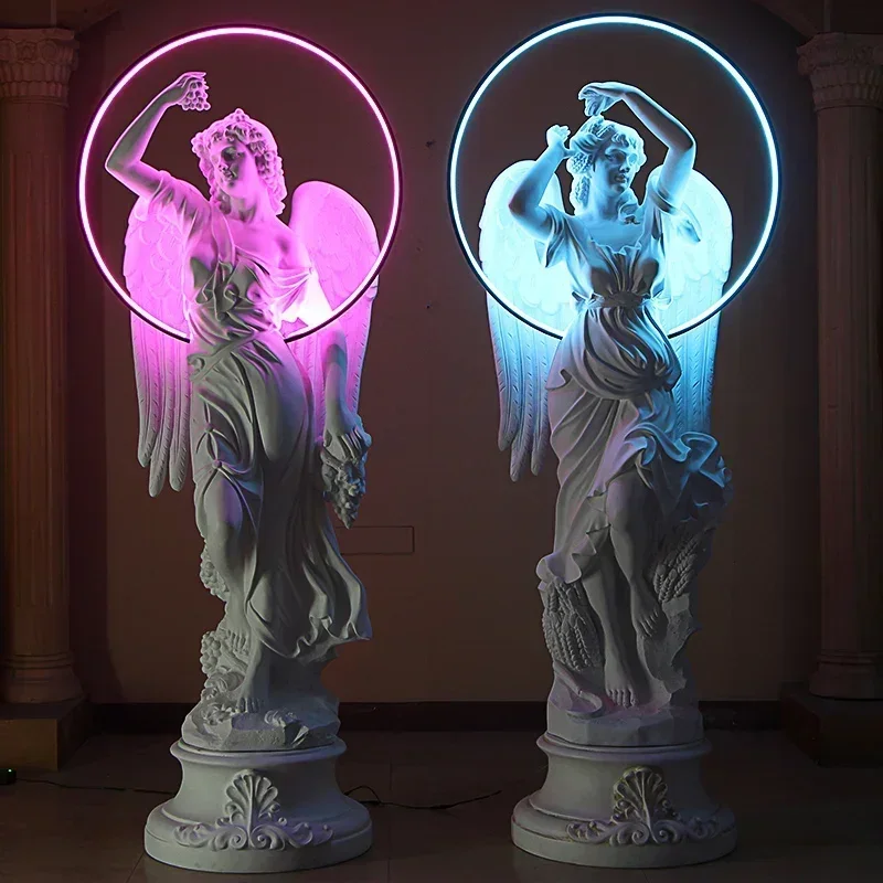 

Landing European Character Angel Four Seasons Goddess Sculpture Garden Art Gallery Plaster Statue