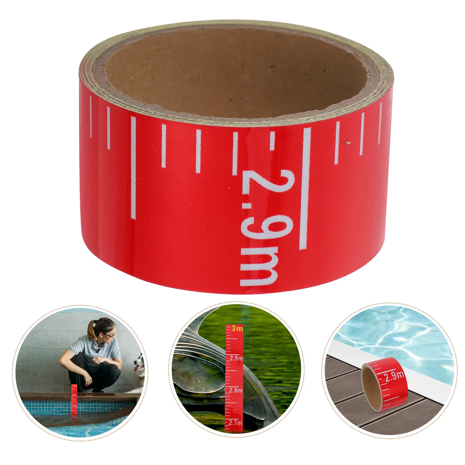 

Water Gauge Measurement Level Scale Labels Pool Stickers Tank Indicator Measuring Tape