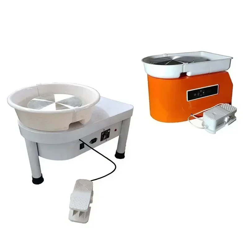 Electric Pottery Wheels Machine Clay Forming Machine Foot Pedal Control DIY Ceramic Clay Sculpting ToolHot Salescheap And Fine
